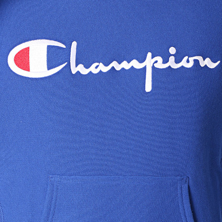 Champion - Sweat Capuche 212574 Bleu Roi