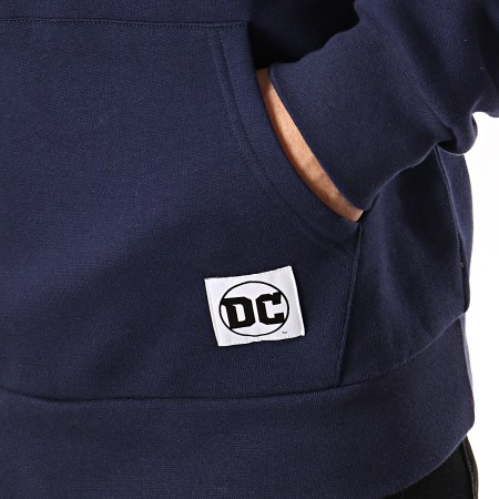 DC Comics - Sweat Capuche Shoulder Bleu Marine