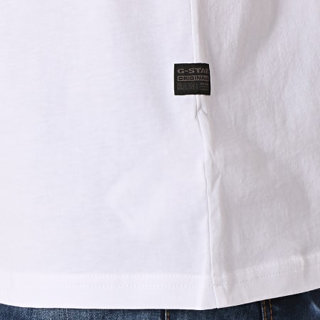 G-Star - Tee Shirt Graphic 53 D13341-336 Blanc