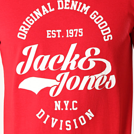 Jack And Jones - Tee Shirt Rafa Rouge