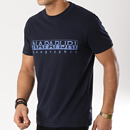 Napapijri - Tee Shirt Sevora N0YIJ9 Bleu Marine