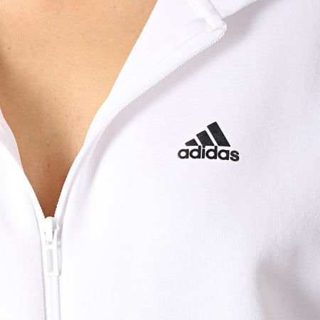 Adidas Performance - Sweat Zippé Capuche Femme S2S DV0782 Blanc