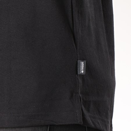 Adidas Originals - Tee Shirt Manches Longues Cali BB DU8394 Noir Blanc