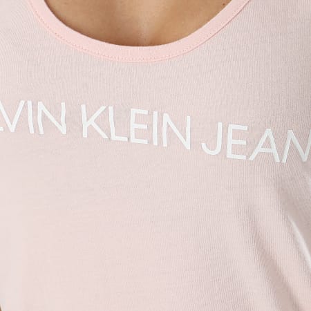 Calvin Klein - Débardeur Femme Institutional 0487 Rose