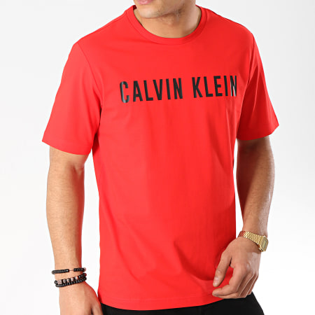 Calvin Klein - Tee Shirt GMF8K160 Rouge