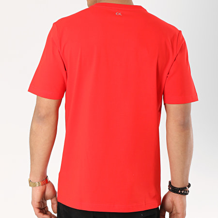 Calvin Klein - Tee Shirt GMF8K160 Rouge