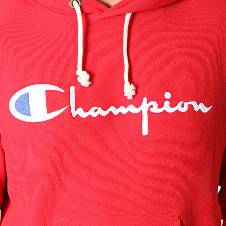 Champion - Sweat Capuche 212574 Rouge