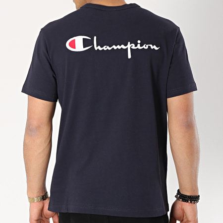 Champion - Tee Shirt 212974 Bleu Marine