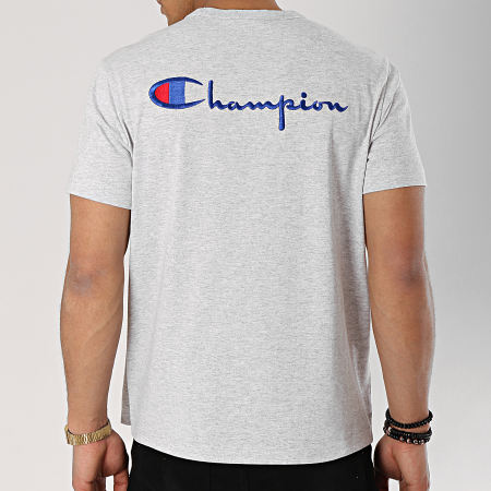 Champion - Tee Shirt 212974 Gris Chiné