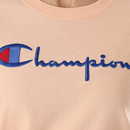 Champion - Tee Shirt Femme 110992 Orange 