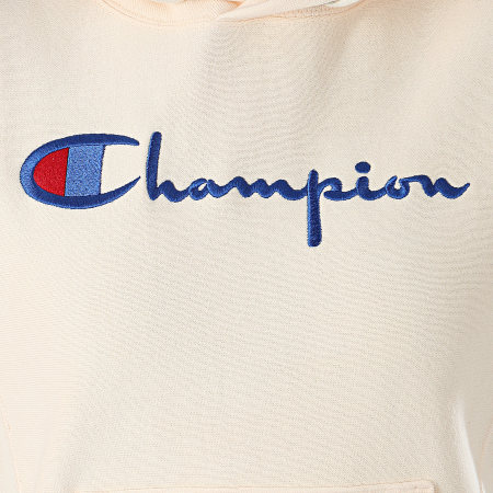 Champion - Sweat Capuche Femme 111555 Ecru