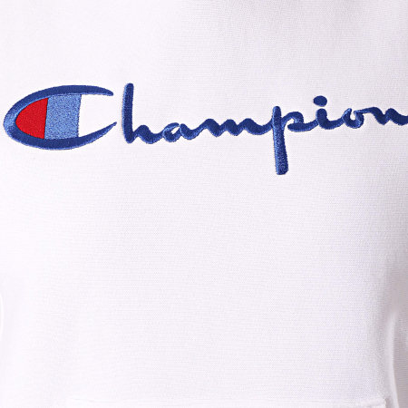 Champion - Sweat Capuche Femme 111555 Blanc