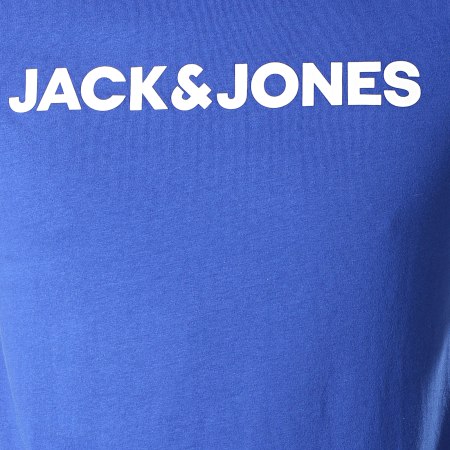 Jack And Jones - Tee Shirt Corp Logo Bleu Roi