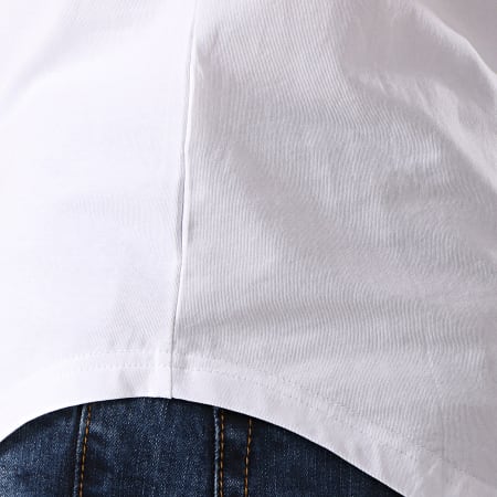 MTX - Tee Shirt Oversize Strass M1823 Blanc