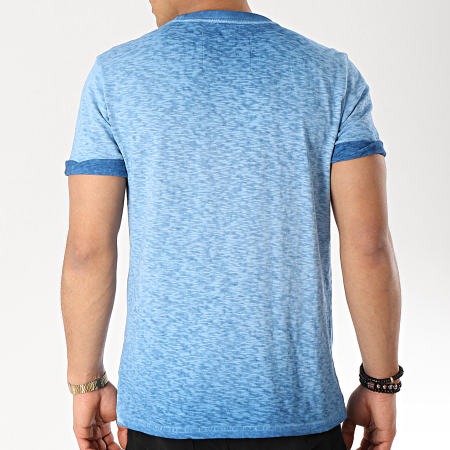Superdry - Tee Shirt Low Roller Bleu