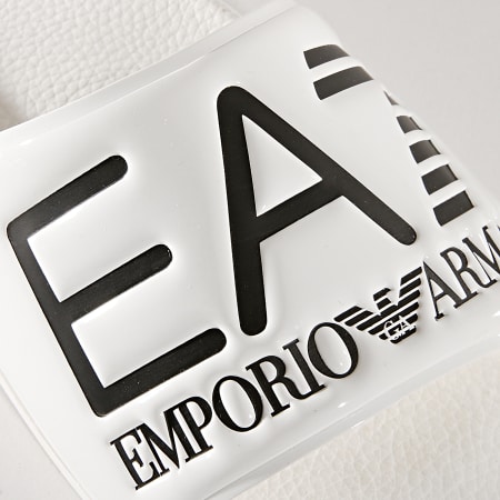 EA7 Emporio Armani - Claquettes Slipper Visibility XCP001-XCC22 Blanc