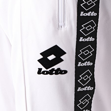 Lotto - Pantalon Jogging Avec Bandes Athletica II 210880 Blanc Noir