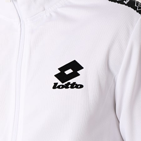Lotto - Veste Zippée Avec Bandes Athletica II 210876 Blanc Noir
