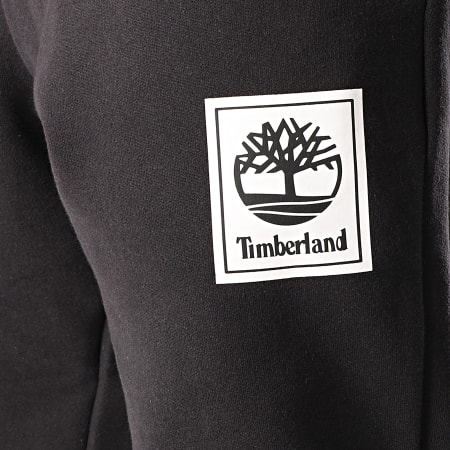 Timberland - Pantalon Jogging Stack Logo A1O8W Noir Blanc