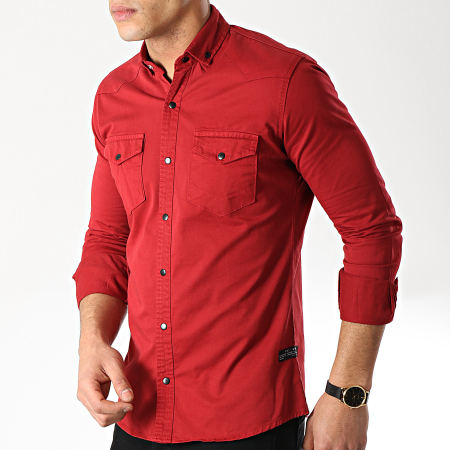 Classic Series - Chemise Manches Longues 16421 Rouge