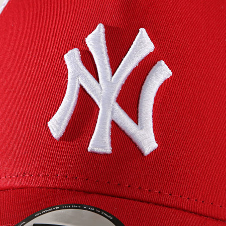 New Era - Casquette Trucker Clean New York Yankees 11588488 Rouge Blanc