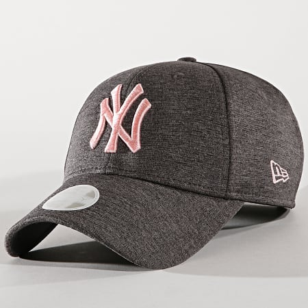 New Era - Casquette Femme New Jersey New York Yankees 80489231 Gris Anthracite Chiné