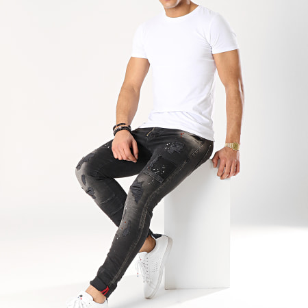 Project X Paris - Skinny Jeans T19910 Negro