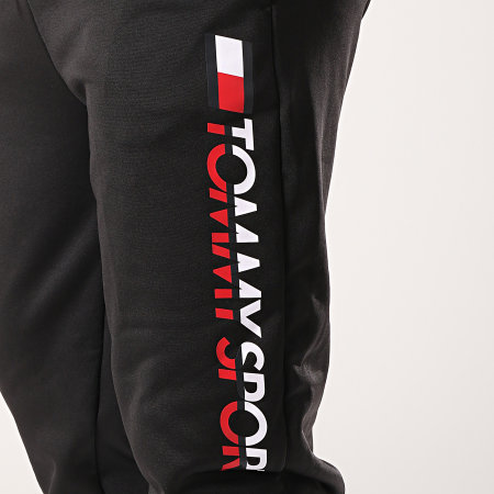 Tommy Hilfiger - Pantalon Jogging Vertical Logo S20S200071 Noir