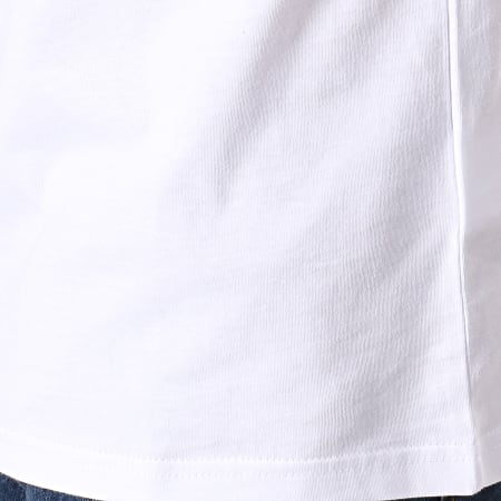 Vans - Tee Shirt Manches Longues A Bandes OTW Distort A3W1XWHT Blanc Noir