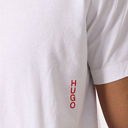 HUGO - Lot De 2 Tee Shirts Twin 50408203 Blanc 