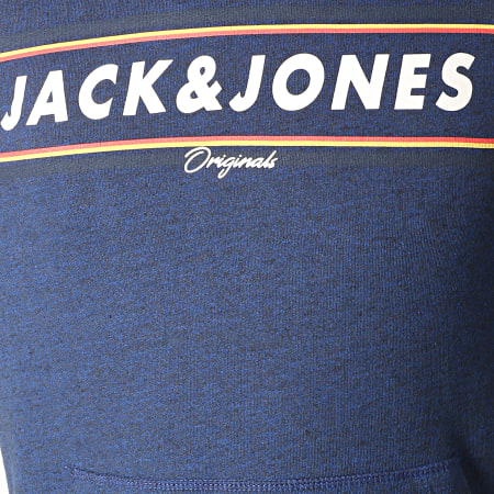 Jack And Jones - Sweat Capuche Tuco Bleu Marine