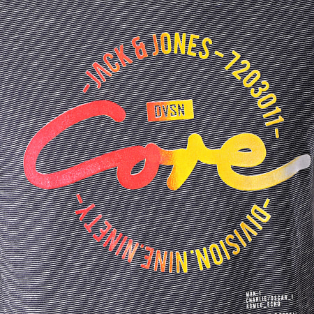 Jack And Jones - Tee Shirt Mick Bleu Marine