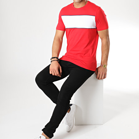Produkt - Tee Shirt Sport Rouge Blanc