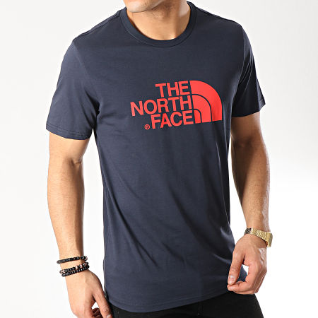 The North Face - Tee Shirt Easy 2TX3 Bleu Marine 