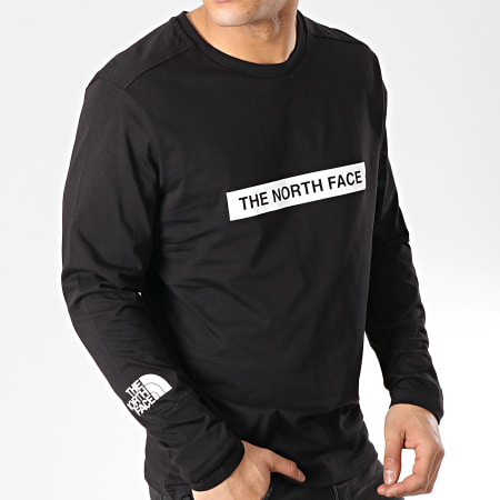 The North Face - Tee Shirt Manches Longues 3S3G Noir