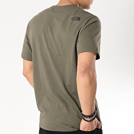 The North Face - Tee Shirt Fine CEQ5 Vert Kaki