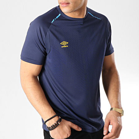 Umbro - Tee Shirt De Sport Training 696070-60 Bleu Marine