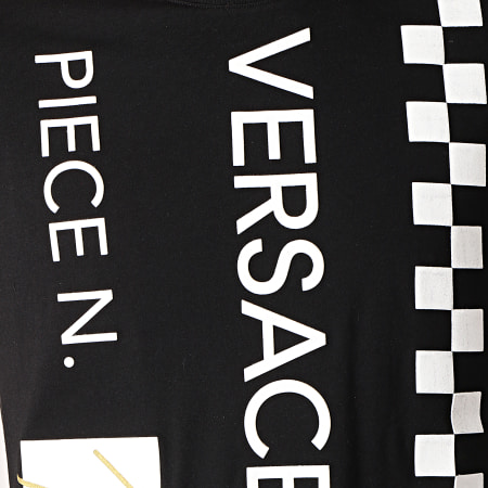 Versace Jeans Couture - Tee Shirt Print 25 B3GTB74B-36590 Noir Blanc