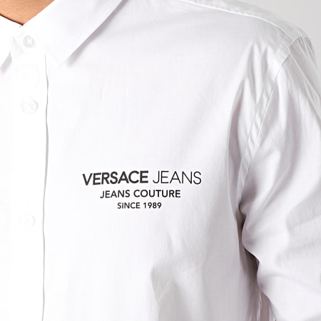 Versace Jeans Couture - Chemise Manches Longues TUM202 B1GTB6S0-30205 Blanc