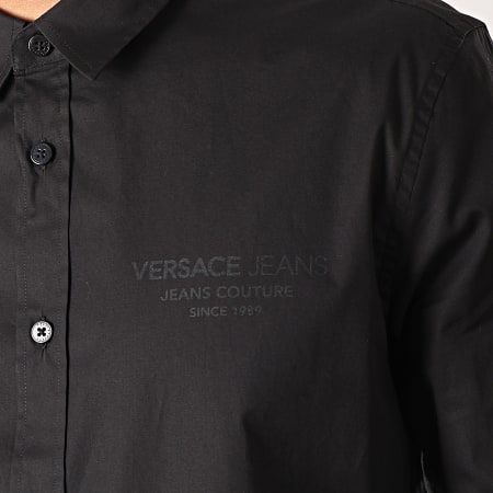 Versace Jeans Couture - Chemise Manches Longues TUM202 B1GTB6S0-30205 Noir