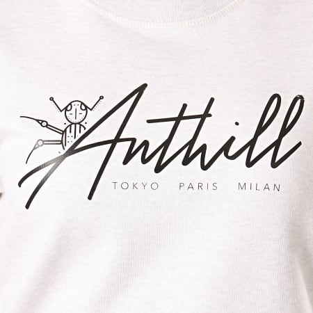 Anthill - Robe Femme Script Gris Chiné
