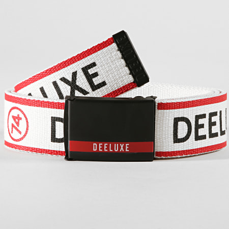 Deeluxe - Ceinture Luxe Blanc Noir Rouge