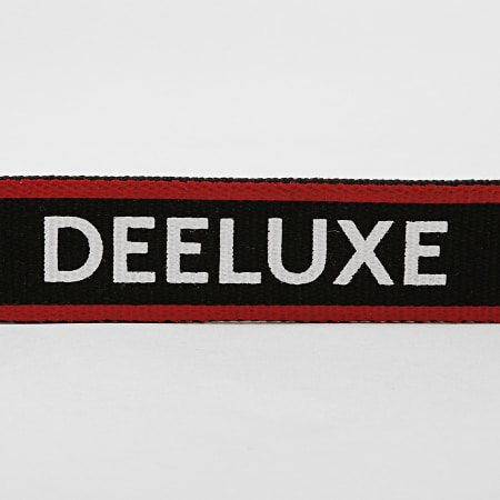 Deeluxe - Ceinture Luxe Noir Blanc Rouge