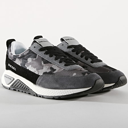 Diesel - Baskets S-KB Low Lace Y01880-P2289 Camouflage Military