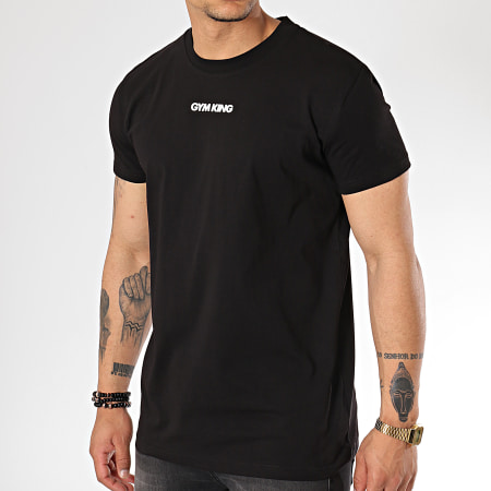 Gym King - Tee Shirt Brand Carrier Noir