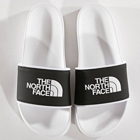 The North Face - Claquettes Base Camp Slide II 3FW0 White Black