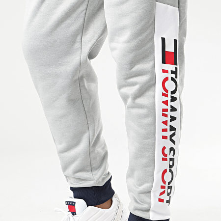 Tommy Hilfiger - Pantalon Jogging Logo 0088 Gris Chiné
