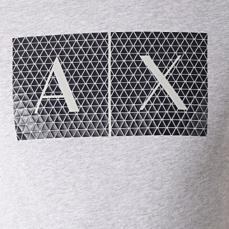 Armani Exchange - Tee Shirt 8NZTCK-Z8H4Z Gris Chiné