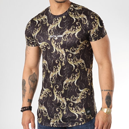 Sixth June - Tee Shirt Oversize M3690VTS Noir Renaissance