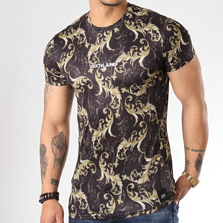 Sixth June - Tee Shirt Oversize M3690VTS Noir Renaissance